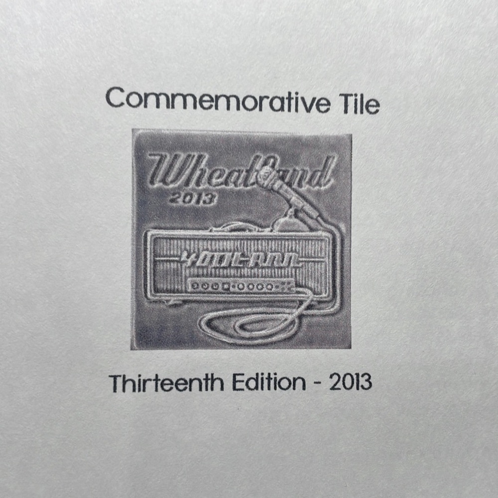 Wheatland Festival 40th Anniversary Tile - Picture 4 of 6